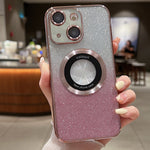 Gradient Glitter Electroplating MagSafe TPU Phone Case, For iPhone 14, For iPhone 14 Pro, For iPhone 14 Pro Max, For iPhone 13 Pro Max, For iPhone 13 Pro, For iPhone 13