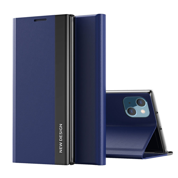 Side Electroplated Adsorption Leather Phone Case, For iPhone 16 Pro, For iPhone 16 Plus, For iPhone 16, For iPhone 15 Pro Max, For iPhone 15 Pro, For iPhone 15 Plus