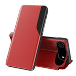 Side Display Flip Leather Phone Case, For iPhone 17e / 16e, For iPhone 17 Pro Max, For iPhone 17 Pro, For iPhone 17, For iPhone Air, For iPhone 16 Pro Max, For iPhone 16 Pro, For iPhone 16 Plus