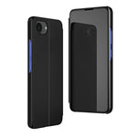 Plated Mirror Horizontal Flip Leather Phone Case with Holder, For iPhone 17e / 16e, For iPhone 17 Pro Max, For iPhone 17 Pro, For iPhone 17, For iPhone Air, For iPhone 16 Pro Max