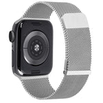 Milan Double Magnetic Steel Mesh Watch Band, For  Apple Watch 7 45mm, For Apple Watch SE 40mm, For Apple Watch SE 44mm, For Apple Watch 6 40mm, For Apple Watch 6 44mm, For Apple Watch 5 44mm
