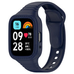 Integrated Fully Enclosed Silicone Watch Band, For Redmi Watch 3 Active, For Redmi Watch 3 Lite