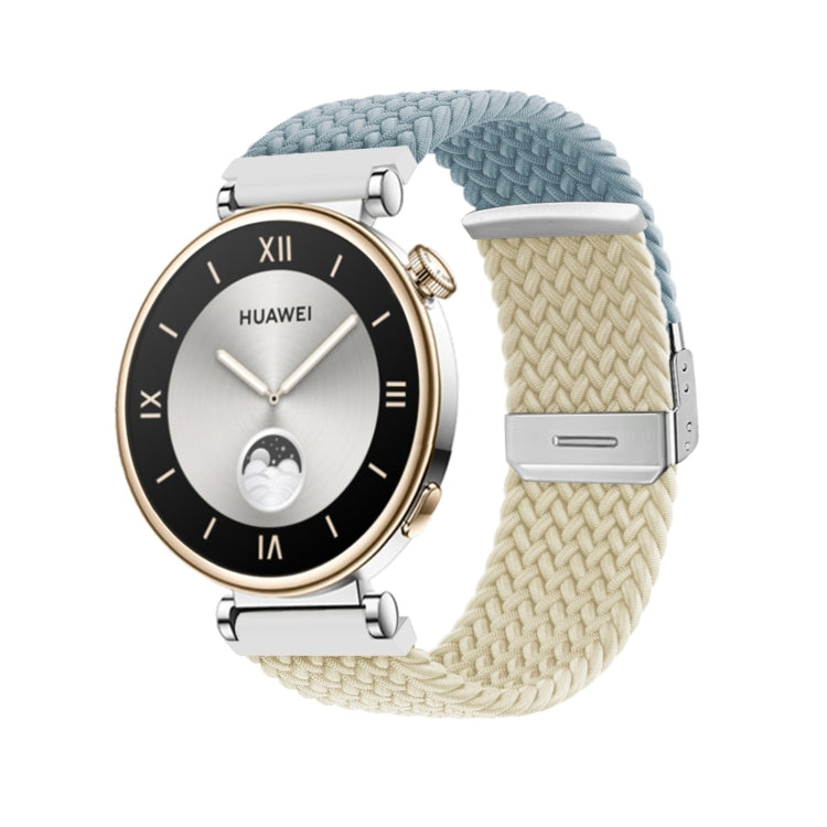 Integrated Buckle Braided Nylon Watch Band, For Huawei Watch GT4 41mm