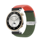 Integrated Buckle Braided Nylon Watch Band, For Huawei Watch GT4 41mm