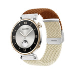 Integrated Buckle Braided Nylon Watch Band, For Huawei Watch GT4 41mm