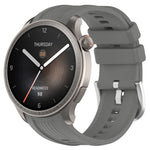 Vertical Texture Silicone Watch Band, For Amazfit Balance A2286