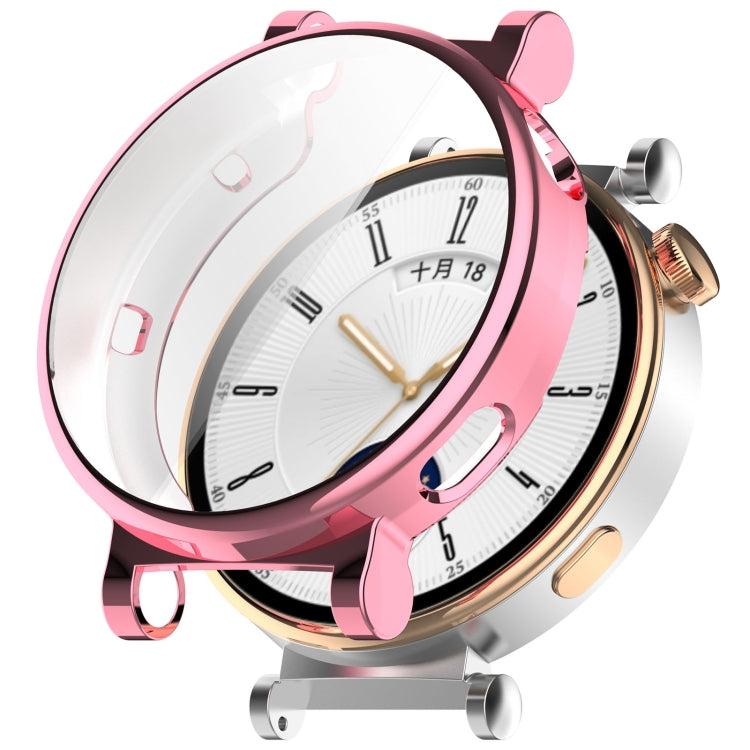 Full Coverage TPU Electroplated Watch Protective Case, For Huawei Watch GT4 46mm, For Huawei Watch GT4 41mm