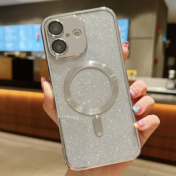 Glitter Electroplating MagSafe TPU Phone Case, For iPhone 17e / 16e, For iPhone 17 Pro Max, For iPhone 17 Pro, For iPhone 17, For iPhone Air, For iPhone 16 Pro Max