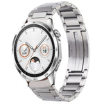 H-Shaped Folding Buckle Stainless Steel Metal Watch Band, For Huawei Watch GT4 46mm, For Huawei Watch 4 / 4 Pro, For Huawei Watch Ultimate / Buds, For Huawei Watch GT3 SE, For Huaei Watch 3 Pro New, For Huawei Watch GT3 Pro 46mm / Watch GT3 46mm       ...