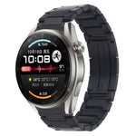 H-Shaped Folding Buckle Stainless Steel Metal Watch Band, For Huawei Watch GT4 46mm, For Huawei Watch 4 / 4 Pro, For Huawei Watch Ultimate / Buds, For Huawei Watch GT3 SE, For Huaei Watch 3 Pro New, For Huawei Watch GT3 Pro 46mm / Watch GT3 46mm       ...