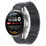H-Shaped Folding Buckle Stainless Steel Metal Watch Band, For Huawei Watch GT4 46mm, For Huawei Watch 4 / 4 Pro, For Huawei Watch Ultimate / Buds, For Huawei Watch GT3 SE, For Huaei Watch 3 Pro New, For Huawei Watch GT3 Pro 46mm / Watch GT3 46mm       ...