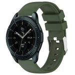 20mm Smooth Solid Color Silicone Watch Band, For Samsung  Galaxy Watch 4 Classic 42mm, For Samsung Galaxy Watch Active 2 44mm, For Samsung Galaxy Watch Active 2 40mm, For Samsung Galaxy Watch 42mm