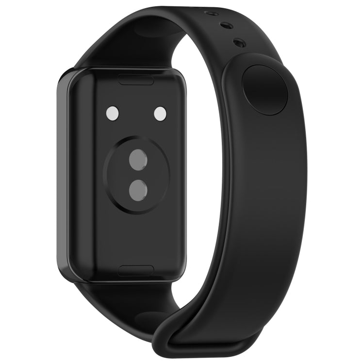 For Honor Band 9 Solid Color TPU Watch Band, Black, Sky Blue, Purple, Starlight, Starlihgt+Purple, Purple+Starlight, Dark Blue, Orange, White, Red, Pink, Teal, Dark Gray, Lime, Dark Green