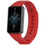 For Honor Band 9 Solid Color TPU Watch Band, Black, Sky Blue, Purple, Starlight, Starlihgt+Purple, Purple+Starlight, Dark Blue, Orange, White, Red, Pink, Teal, Dark Gray, Lime, Dark Green