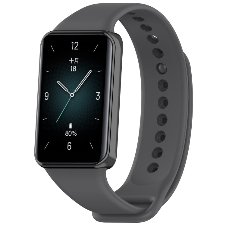For Honor Band 9 Solid Color TPU Watch Band, Black, Sky Blue, Purple, Starlight, Starlihgt+Purple, Purple+Starlight, Dark Blue, Orange, White, Red, Pink, Teal, Dark Gray, Lime, Dark Green