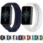 For Honor Band 9 Solid Color TPU Watch Band, Black, Sky Blue, Purple, Starlight, Starlihgt+Purple, Purple+Starlight, Dark Blue, Orange, White, Red, Pink, Teal, Dark Gray, Lime, Dark Green