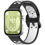 Two Color Silicone Sports Watch Band, For Huawei Watch Fit 3
