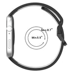 Two Color Silicone Sports Watch Band, For Huawei Watch Fit 3