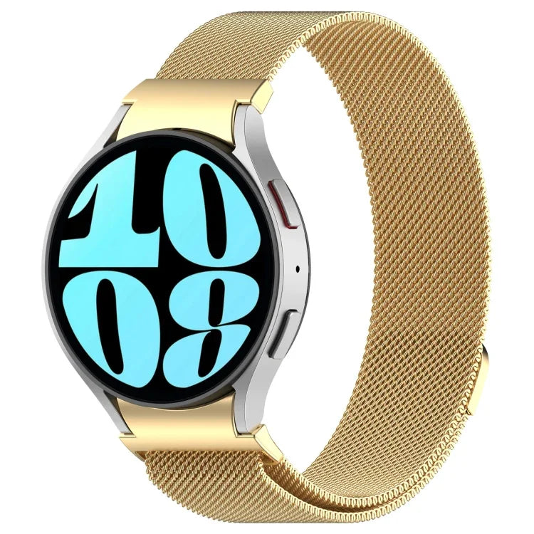 Milan Magnetic Quick Release Stainless Steel Watch Band, For Samsung Galaxy Watch FE 40mm, For Samsung Galaxy Watch  7 40 / 44mm