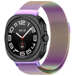 For Samsung Galaxy Watch Ultra 47mm Milan Magnetic Metal Steel Watch Band
