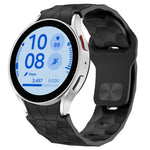 Football Texture Reverse Buckle Silicone Watch Band, For Samsung Galaxy Watch FE 40mm, For Samsung Galaxy Watch 7 44mm, For Samsung Galaxy Watch 7 40mm, For Samsung Galaxy Watch 6 Classic 47mm