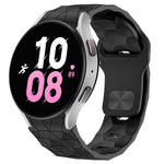 Football Texture Reverse Buckle Silicone Watch Band, For Samsung Galaxy watch 5 Golf Edition, For Samsung Galaxy Watch 5  44mm, For Samsung Galaxy Watch 5 Pro  45mm, For Samsung Galaxy Watch 5  40mm