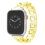 Quick-Release Metal Chain Watch Band, For Apple Watch SE 2023 44mm, For Apple Watch SE 2023 40mm, For Apple Watch Ultra 2 49mm, For Apple Watch Series 9 45mm, For Apple Watch Series 9 41mm, For Apple Watch Ultra 49mm, For Apple Watch Series 8 41mm     ...