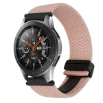 22mm Magnetic Buckle Braided Watch Band, For Samsung Galaxy Gear S3 Classic, For Samsung Galaxy Watch 46mm