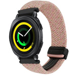 20mm Magnetic Buckle Braided Watch Strap, For Samsung Galaxy Watch 5 Pro, For Samsung Gear Sport