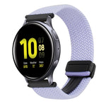 20mm Magnetic Buckle Braided Watch Strap, For Samsung Galaxy Watch Active 2, For Samsung Galaxy Watch 3 41mm