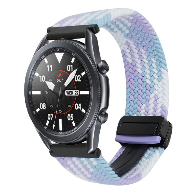 20mm Magnetic Buckle Braided Watch Strap, For Samsung Galaxy Watch Active 2, For Samsung Galaxy Watch 3 41mm