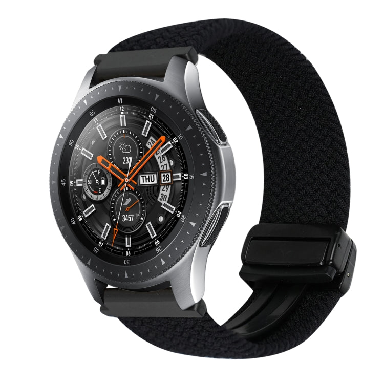 20mm Magnetic Buckle Braided Watch Strap, For Samsung Galaxy Watch Active, For Samsung Galaxy Watch 42mm