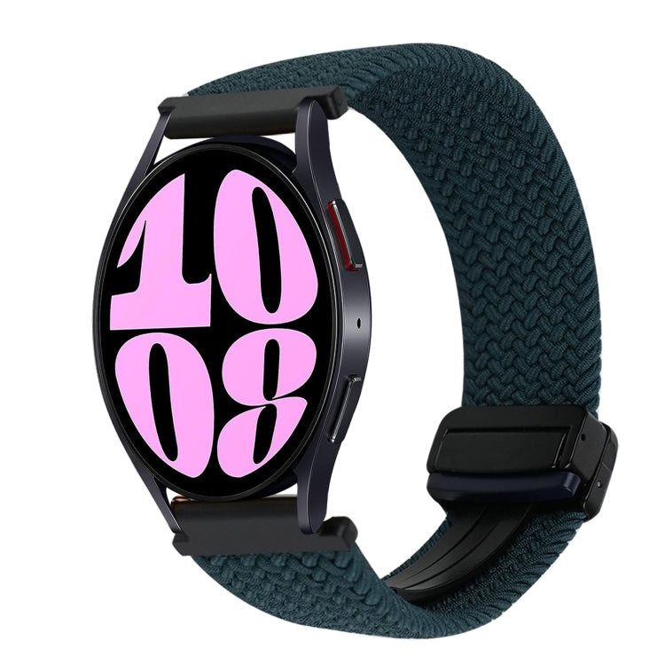 20mm Magnetic Buckle Braided Watch Strap, For Samsung Galaxy Watch 6, For Samsung Galaxy Watch 5