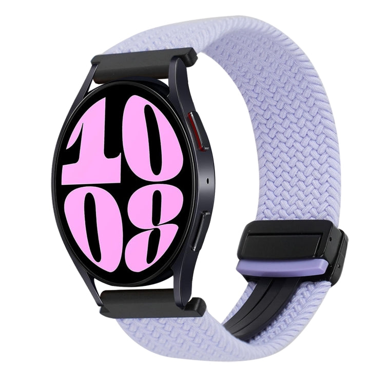 20mm Magnetic Buckle Braided Watch Strap, For Samsung Galaxy Watch 6, For Samsung Galaxy Watch 5