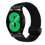 20mm Magnetic Buckle Braided Watch Strap, For Samsung Galaxy Watch 4, For Samsung Galaxy Watch 4 Classic