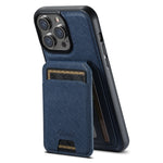 Suteni H18 Cross Grain MagSafe Wallet Leather Phone Case, For iPhone 14, For iPhone 14 Pro, For iPhone 14 Pro Max, For iPhone 13 Pro Max, For iPhone 13 Pro, For iPhone 13, For iPhone 12, For iPhone 12 Pro Max, For iPhone 12 Pro