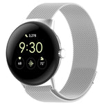 Milanese Metal Magnetic Watch Band, For  Google Pixel Watch 4 / Watch 3 45mm, For Google Pixel Watch 4 / 3 / 2 / 1 41mm