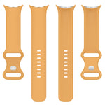 Solid Color Butterfly Buckle Silicone Watch Band, Size:L, Size: L