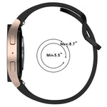 Solid Color Colorful Buckle Quick Release Silicone Watch Band, For Samsung Galaxy Watch 5 40 / 44mm, For Samsung Galaxy Watch 5 Pro, For Samsung Galaxy Watch 4 40 / 44mm, For Samsung Galaxy Watch 4 Classic 46 / 42mm
