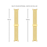 Three Beads Stainless Steel Folding Buckle Integrated Watch Band, For Google Pixel Watch 4 / Watch 3 45mm