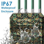 WAVLINK WN573HX1 WiFi 6 AX1800 Dual Band Wireless Router Outdoor WiFi Access Point, US Plug, EU Plug, UK Plug, AU Plug
