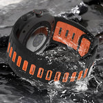 Two Color Reverse Buckle Silicone Watch Band, For Galaxy Watch Ultra2 2026 / 2025 / 1 2024