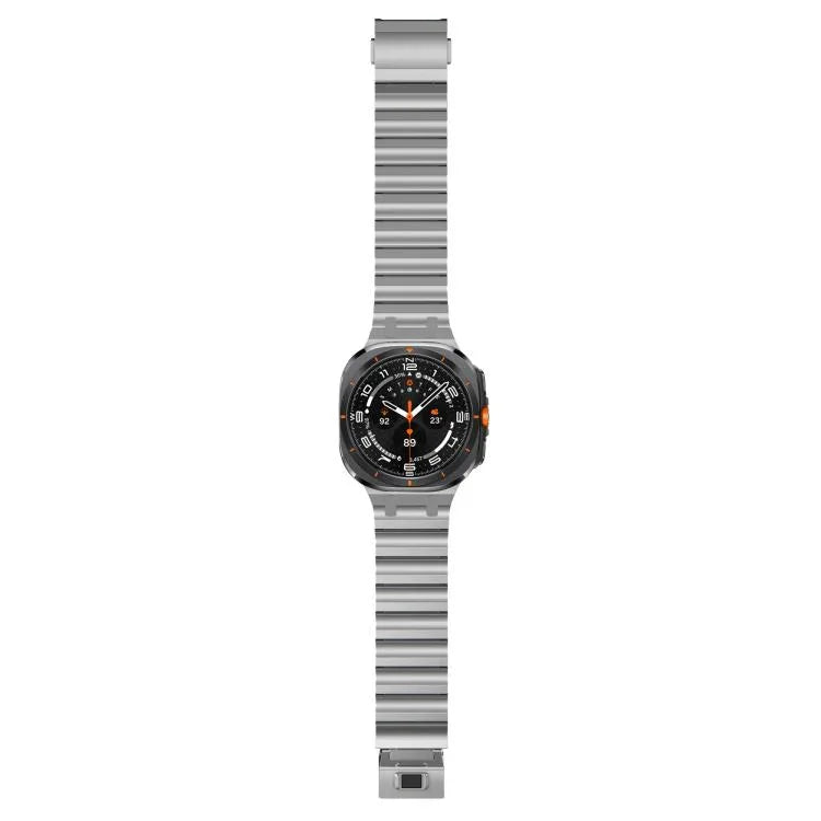 One Bead Titanium Metal Watch Band, For Samsung Galaxy Watch Ultra 47mm / Ultra 2025