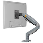 NORTH BAYOU F80 Adjustable Height Monitor Arm 17-30 Inch Displays Desk Mount Stand