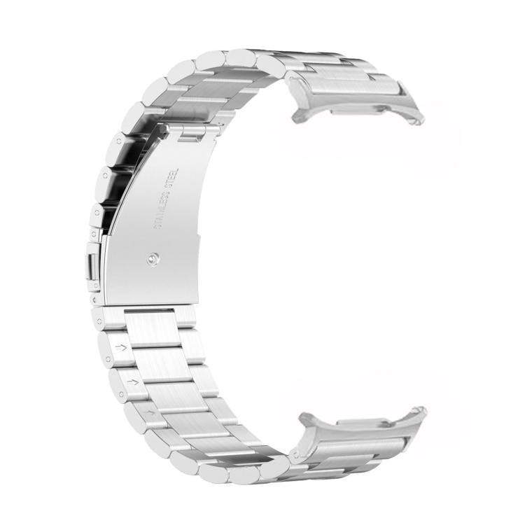 Three Beads Stainless Steel Watch Band with Removal Tool, For Samsung Galaxy Watch8 / Watch8 Classic