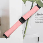 Lychee Texture Black Turtle Back Buckle Leather Watch Band, For Samsung Galaxy Watch 7 40 / 44mm