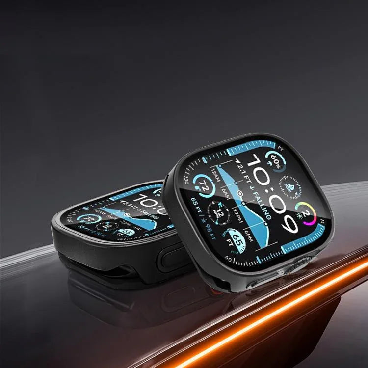 Tempered Film Integrated Aluminum Watch Case, For Apple Watch Ultra 3 / 2 / 1 49mm