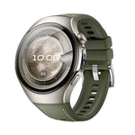 Silicone Hybrid Leather Watch Band, For Huawei Watch 5 42mm, For Huawei Watch 5 46mm