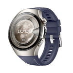 Silicone Hybrid Leather Watch Band, For Huawei Watch 5 42mm, For Huawei Watch 5 46mm