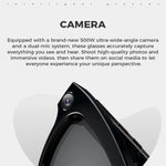 M01 Smart Glasses, with HD Camera, Support Bluetooth Call, AI Intelligent Translation